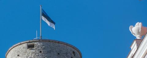 Vabariigi 105. aastapäeva tähistamine Tallinna Tervishoiu Kõrgkoolis